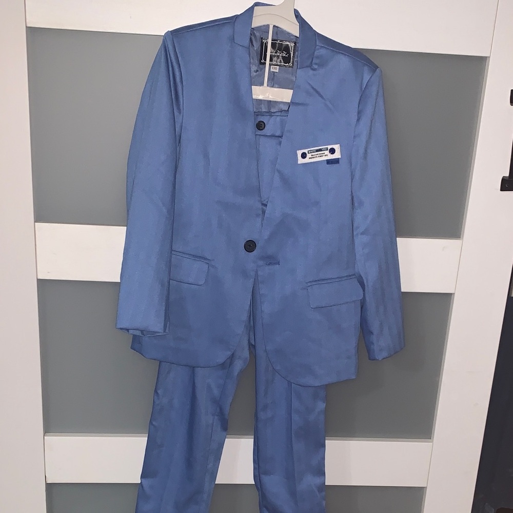 Kids Blue Suit Set